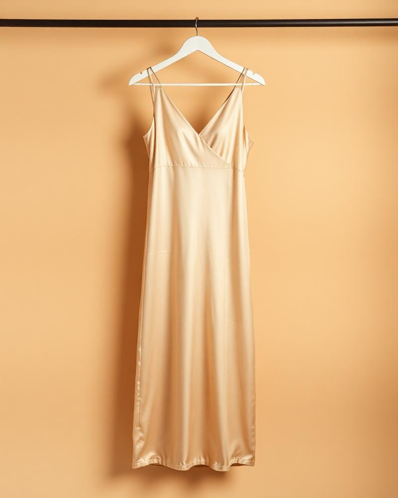 Vestido Slip Seda